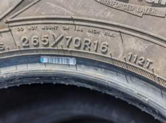265/70R16 Goodyear