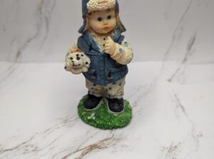 Boy Figurine with dog
