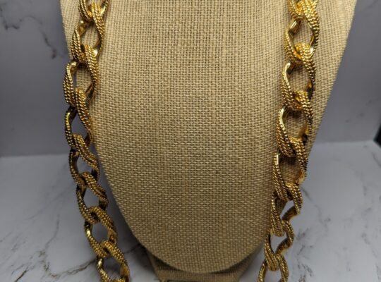 Gold Tone Chain Necklace