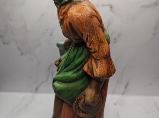 Old Woman Figure (Orange)