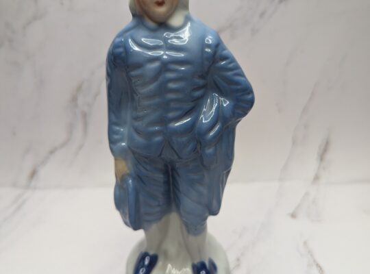 Vintage Porcelain Figurine Young Boy
