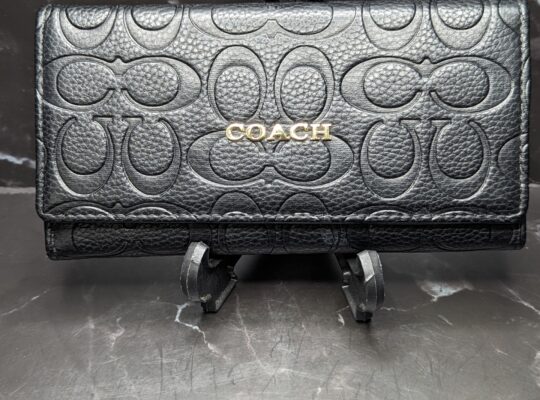 Black Coach Wallet