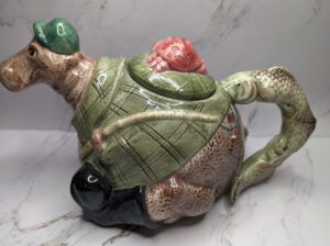 RARE 2003 Omnibus Fitz and Floyd Teapot Camel