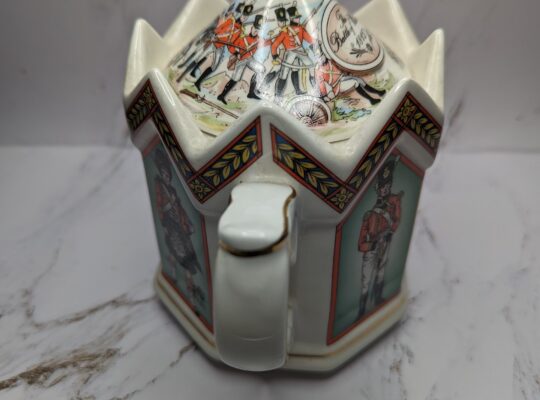 RARE Sadler Teapot The Battle Of Waterloo 181