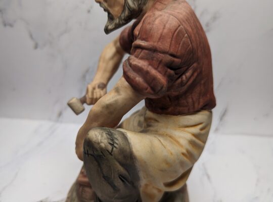 Napco Blacksmith Figurine Horse Shoe Maker