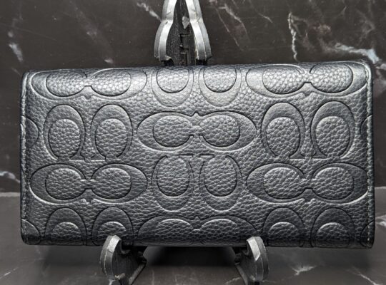 Black Coach Wallet
