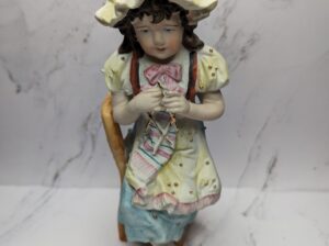 Girl on chair Figure