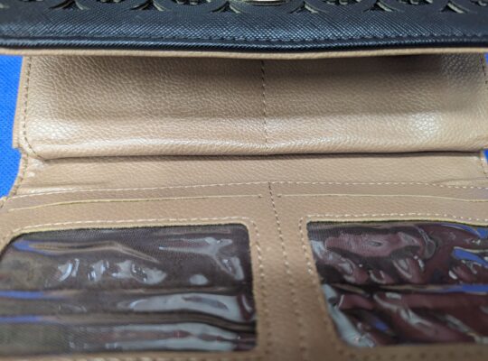 Black/Gold Mk Wallet