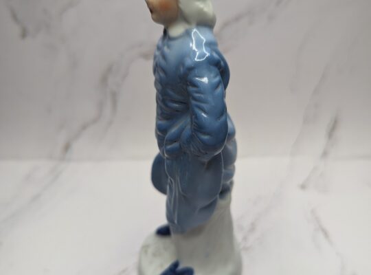 Vintage Porcelain Figurine Young Boy