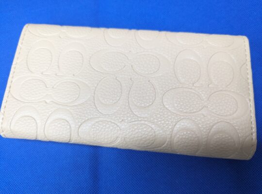 Tan Coach Wallet