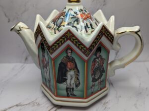 RARE Sadler Teapot The Battle Of Waterloo 181