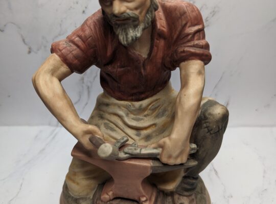 Napco Blacksmith Figurine Horse Shoe Maker
