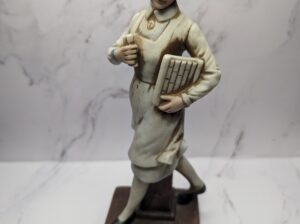 Vintage Nurse Bisque Figurine