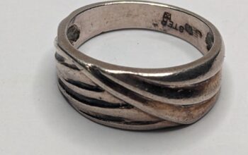 Layered Stainless Steel Ring