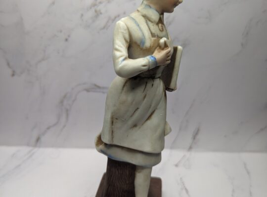 Vintage Nurse Bisque Figurine