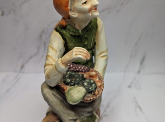 Old Woman Figure with fruit