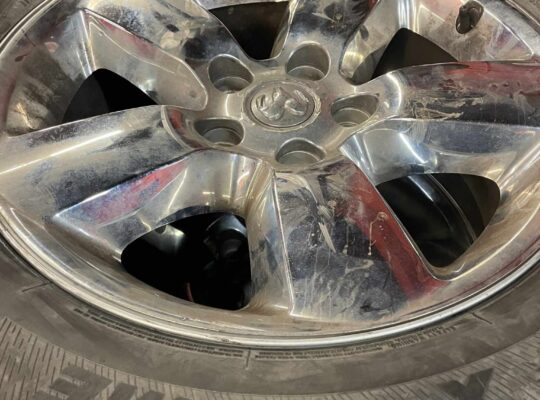 Set of 275/55r20 snow tires on dodge Ram rims