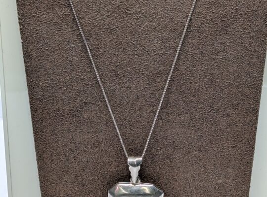 Sterling Silver Rectangle Locket