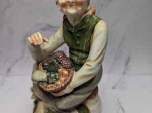 Old Woman Figure with fruit