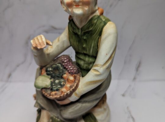 Old Woman Figure with fruit
