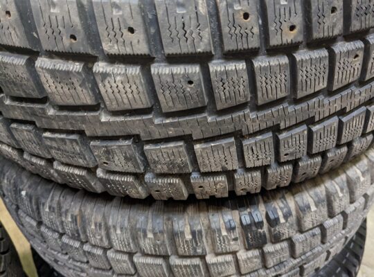 265/70R17 Cooper Snow Tires on Chevy Rims