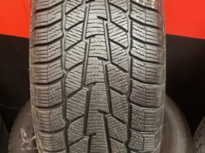 225/65r17 motor master.  Snow tires on dodge