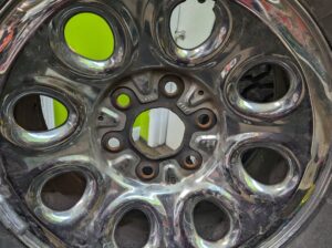265/70R17 Cooper Snow Tires on Chevy Rims