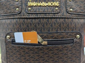 Brown MK Purse
