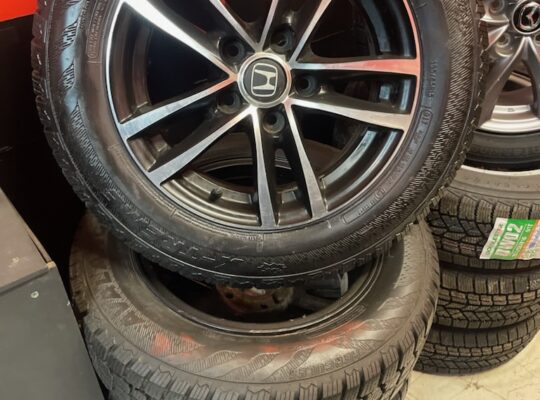 195/65r15 avalanche snow tires on Honda rims