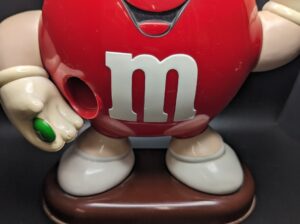 Red M&N Dispenser