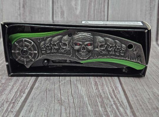 Skull Pocket Knife