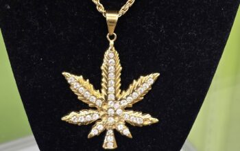 Marijuana necklace