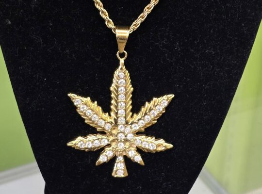 Marijuana necklace